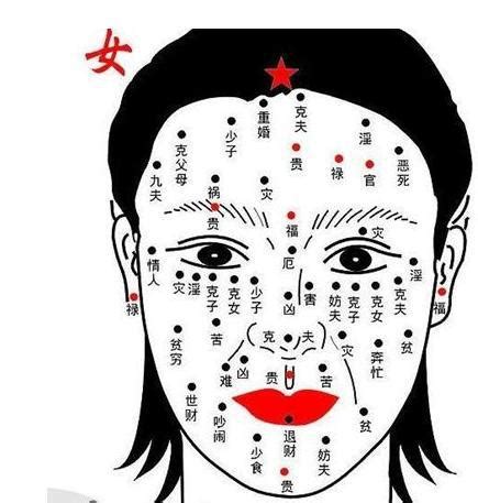 女人面相|女命面相图解大全